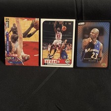🏀 Upper Deck Michael Jordan Bulls Wizards 3Card Lot Collector's/UD/Victory 🏀