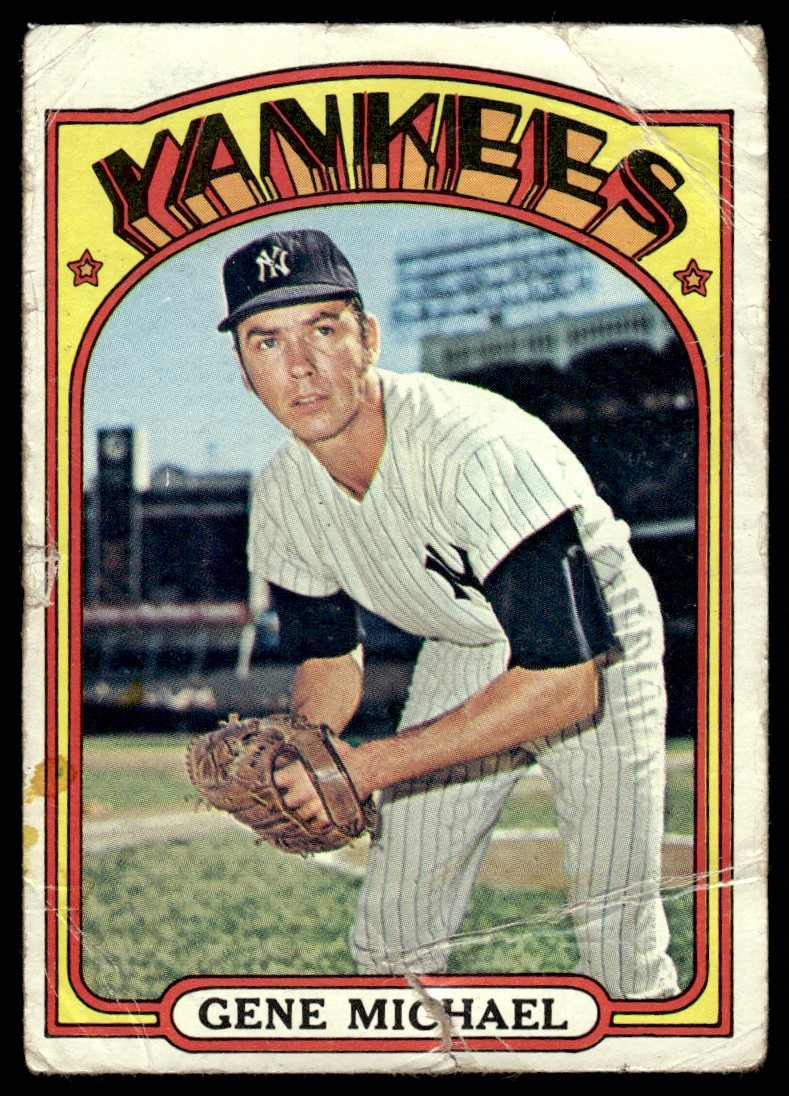 1972 Topps Gene Michael New York Yankees #713