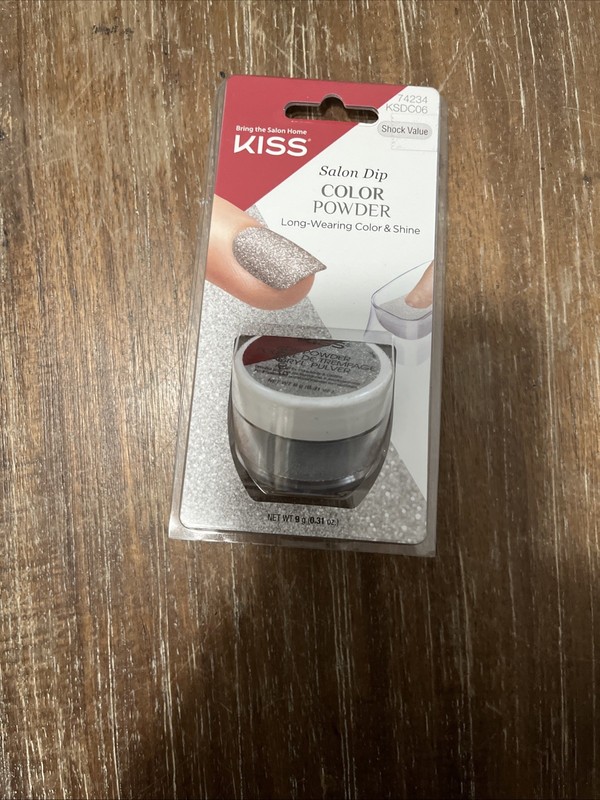 Kiss Powder Nail Dip Kit, Shock Value