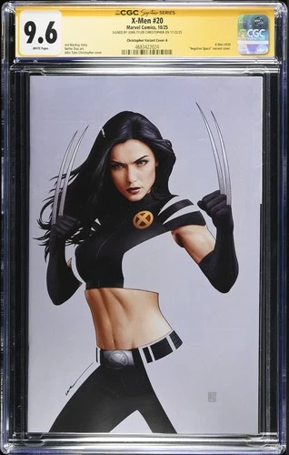 X-Men #20 X-23 JTC VARIANT CGC SS 9.6 signed John Tyler Christopher NM+