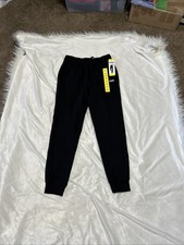 New Fila Ladies Activewear Side Pocket High Rise Jogger Pants Sz