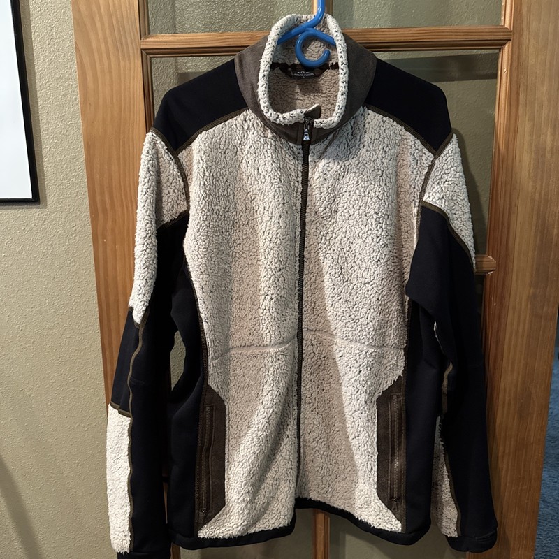 Kuhl Jacket Womens L Fleece Full Zip Outdoors Hiking Camping