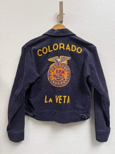 Vintage FFA Corduroy Jacket Colorado Sz 36
