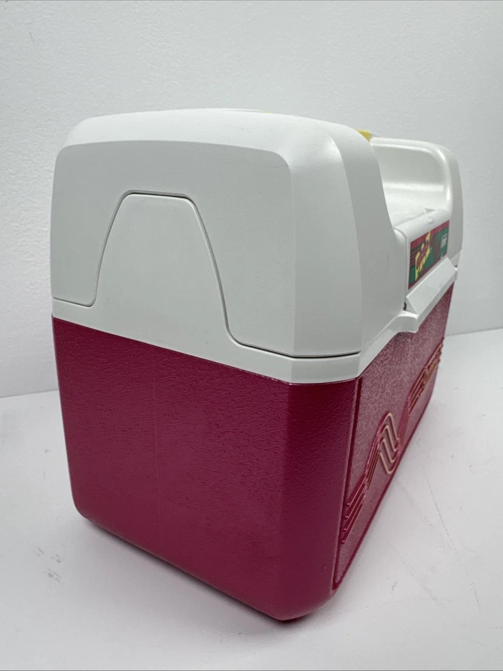 Enfriador de lonchera vintage/retro Coleman PAK rosa magenta Coleman Cooler Foto 3 de 4