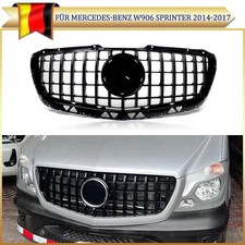 K&Uuml;HLERGRILL GT PANAMERICANA GRILL F&Uuml;R MERCEDES SPRINTER W906 14-18 SCHWARZ GL&Auml;Z