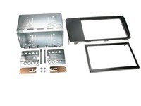 FüR Volvo XC70 Auto Radio Blende Einbau Rahmen Zier Blende Doppel-Din 2-DIN