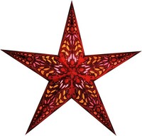 Starlightz Stern Kalea Rot Bunt 60 Cm Leuchtstern Papierstern Weihnachtsstern