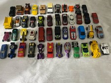 Mixed Lot Of 47 Matchbox Hotwheels Cars Trucks Roadsters Die-cast