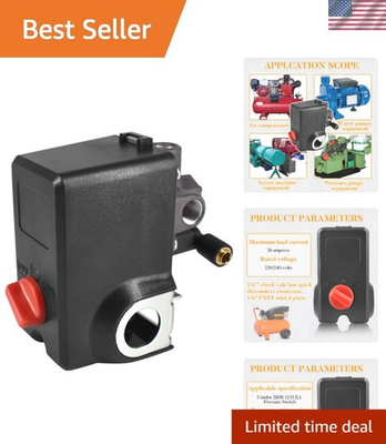 #ad Professional Pressure Management: Condor 11 11 EA Switch 26 Amps 120 155 PSI $52.24