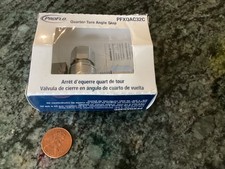 proflo quarter turn angle water stop valve PFXQAC32C low lead plumbing