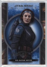2022 Topps Star Wars Masterwork Blue Bo-Katan Kryze #1 07oj