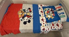 Disney Mickey Friends Twin Comforter Bedding 5 Pc Set Sheets Pillowcases
