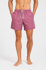 Fair Harbor Swim Trunks Mens Large Red/Pink Quick Dry Lined Beach Board Shorts