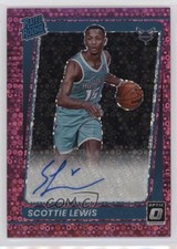 2021 Donruss Optic Fast Break Pink Prizm Signatures 1/20 Scottie Lewis Auto 15r3