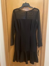 Ralph Lauren Black Long Sleeve Dress
