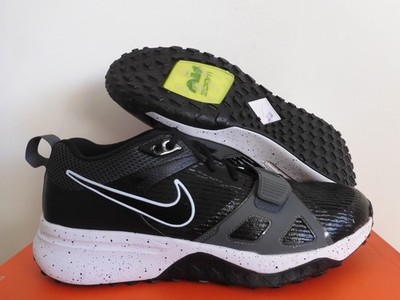 Nike Air Zoom Diamond Elite Turf Baseball Black-White-Grey Mens
