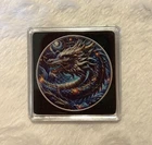 2024 American Silver Eagle 'Dragon of Ice' Colorized 1oz .999 Fine Silver Coin