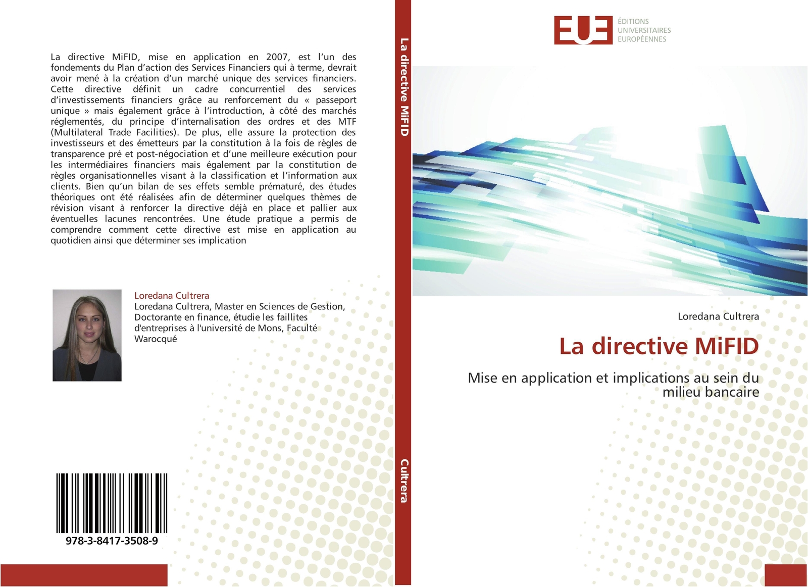 Thumbnail - Loredana Cultrera | La Directive Mifid | Taschenbuch | Französisch