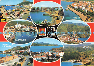 D150323 Costa Brava. La Escala. Postales Internacional Color. Multi View