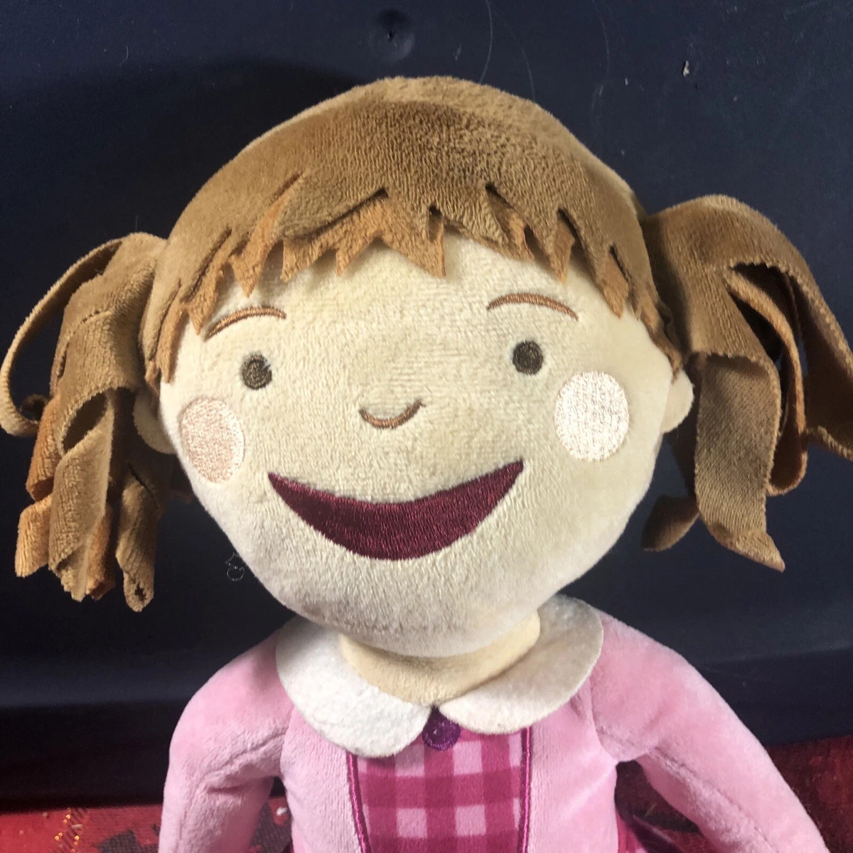 Kohls Cares Pinkalicious Plush Doll 15 Pink Dress Clean Used