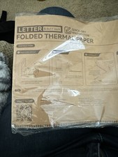 NEW 200 Pcs Folded Letter Thermal Paper for Quick-dry, 8.5 X 11  , By peripage