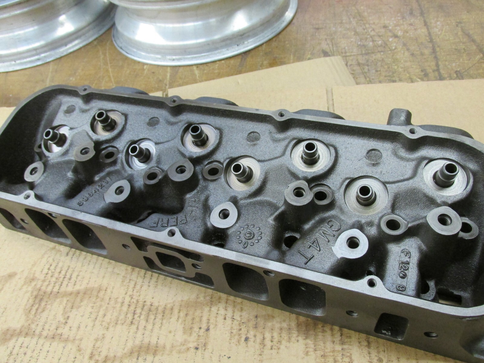 1970 BBC Big Block Chevy BBC 396 402 454 Rectangle Port Head 3964291