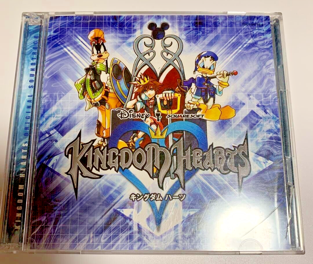Kingdom Hearts Original Soundtrack 1 & 2 OST SET Lot Game Music CD