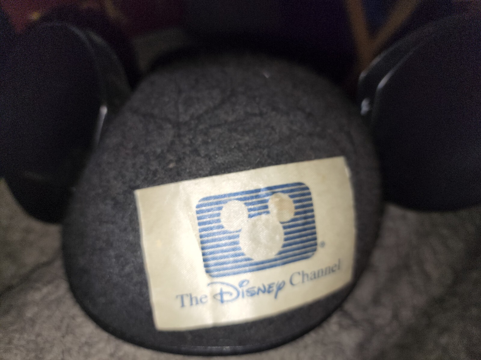 Vintage Mickey Mouse Ears Walt Disney Channel World Made USA Black eBay