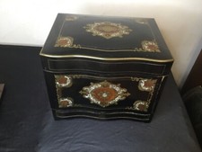 # large liqueur cellar box Napoleon III inlayry 