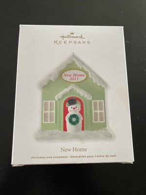 2011 Hallmark Keepsake New Home Snowman Christmas Ornament Special Edition