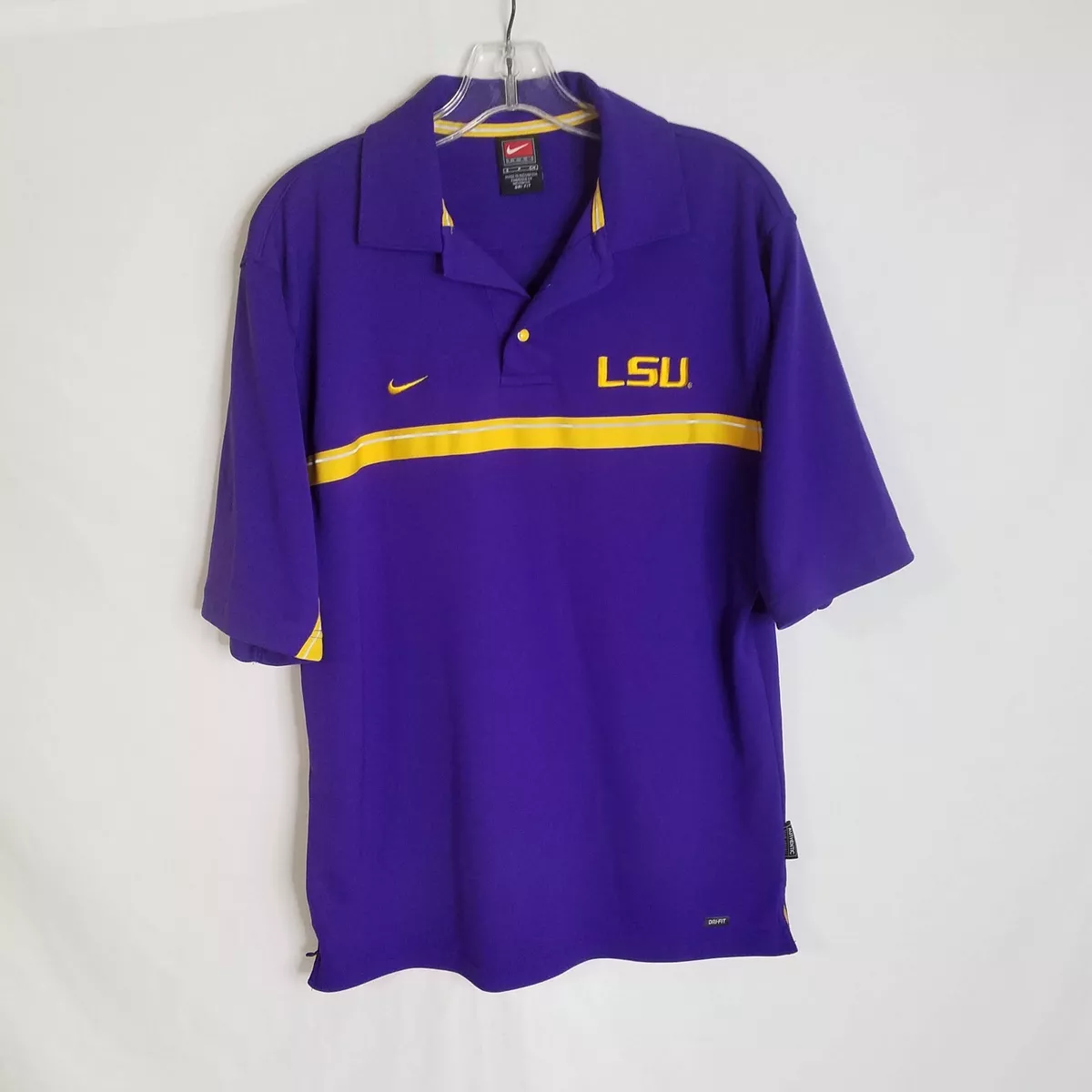 Lsu polo shirt store nike