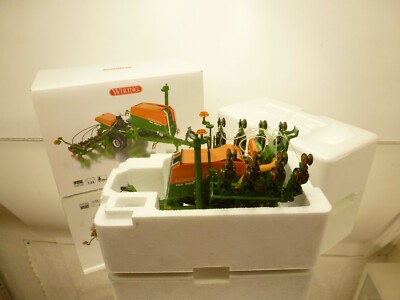 WIKING AMAZONE EDX 6000-TC - GREEN + ORANGE 1:32 - VERY GOOD IN BOX
