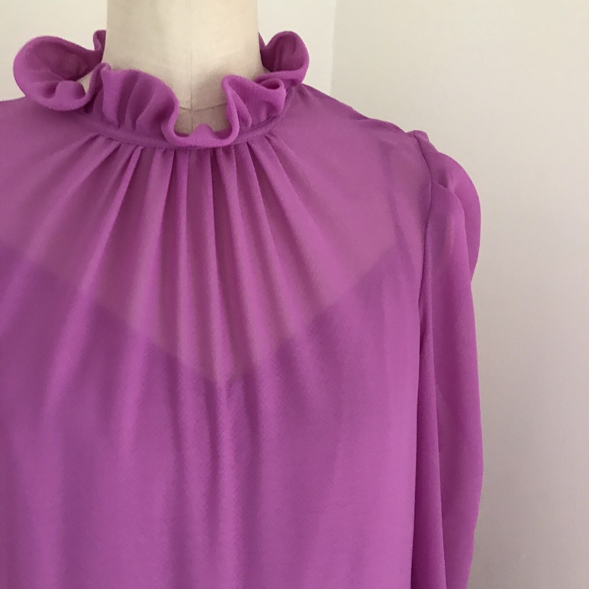 see by chloe purple dress Y2K Purple Crushed Velvet Mini Dress by See by Chloe