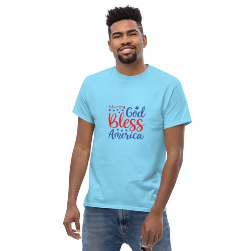 God Bless America 4th July classic tee shirt