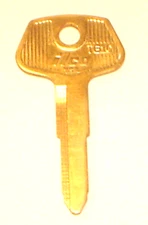 Ilco T61C T80R Import Car Key Blank fits Toyota (Various Models) 1969 to 1990