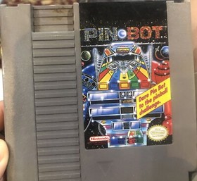 Pinbot Pin Bot Nintendo NES Video Game