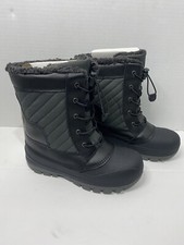 Kids' Skylar Lace-Up Winter Boots - All in Motion Size 6