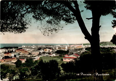 Pescara, Italy, Abruzzo region, Adriatic coast, sandy beaches, tourist Postcard
