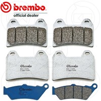BremsbeläGe Brembo Vorder + Hinter Moto Guzzi Griso 8 V 1200 2011
