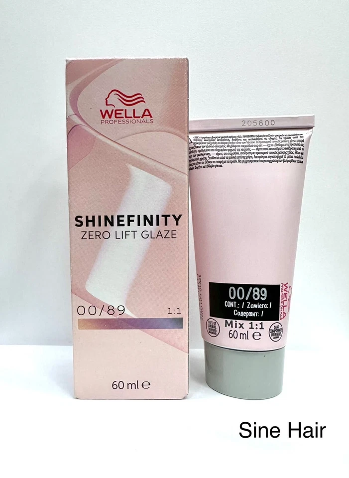 Wella Shinefinity Haarfarbe, Zero Lift Glaze Haartönung ALLE FARBEN 60ML
