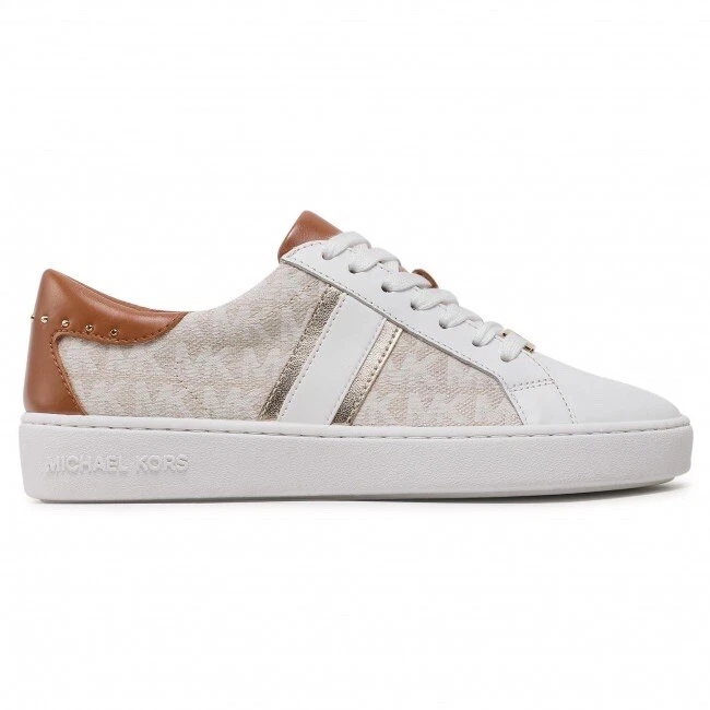 Keaton stripe sneaker michael kors hotsell