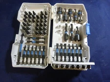 HART 68-Piece Impact Driver Bit Set With Storage Case, Torsion Zone