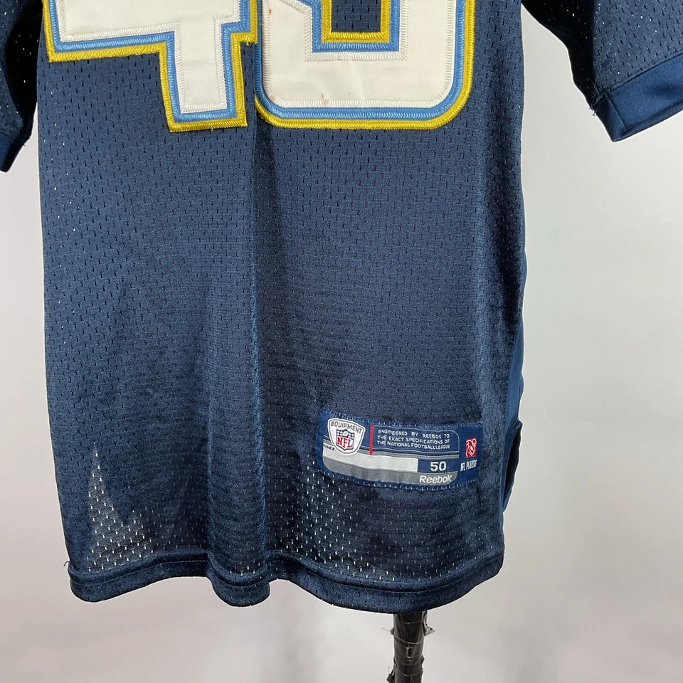 Darren Sproles San Diego Chargers 蓝色 Reebok 复古球衣 50/50 码 — 第 4/4 张图片