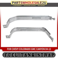 2x Fuel Tank Straps for Chevrolet Colorado GMC Canyon 2004-2010 2011 2012 Petrol