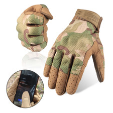 Tactical Gloves Breathable Flexible Durable Touchscreen for Outdoor Activities