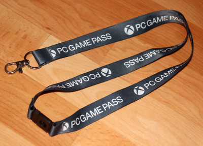 Xbox PC Game Pass Promo Gamescom very Rare Lanyard / Key Holder