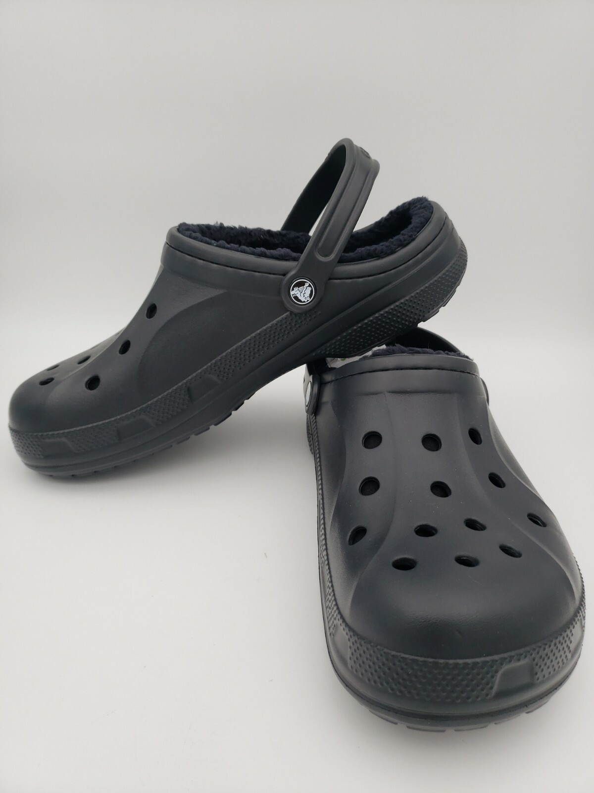 mens fleece lined crocs size 14