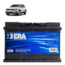 Batteria 70Ah EFB per Volkswagen Tiguan 1.5 2.0 TSI benzina 1.4 E-Hybrid 2015+
