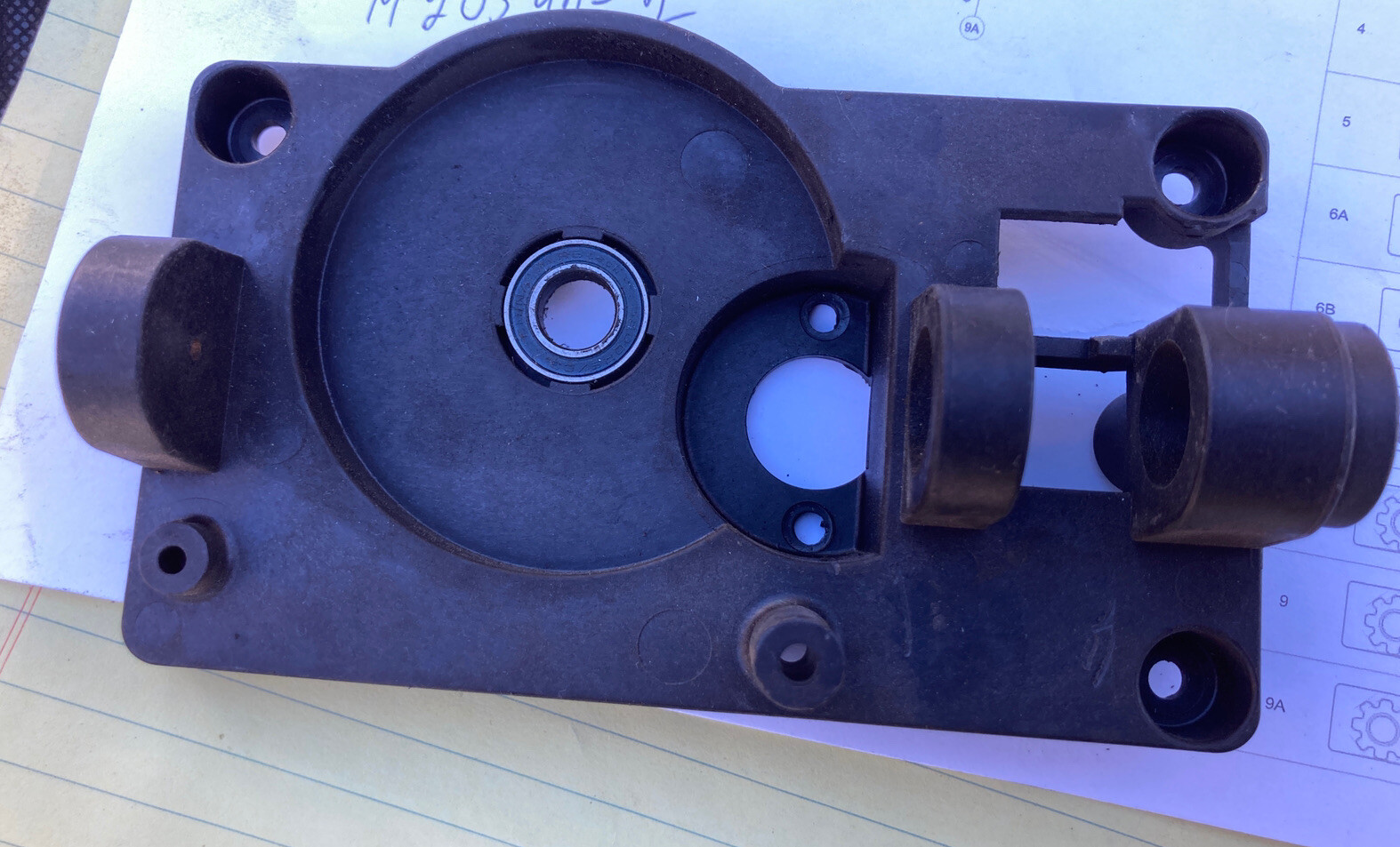 Lincoln Welder Power Mig 180T Parts M205922 Housing Only Used & Tested