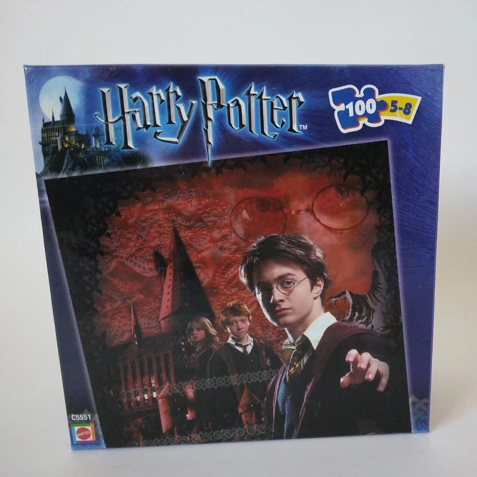 2003 Harry Potter Jigsaw Puzzle-Mattel C5551-100 Piece Complete - Image 4 of 4